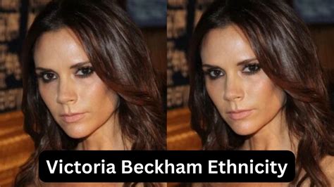 victoria beckham ethnicity background.